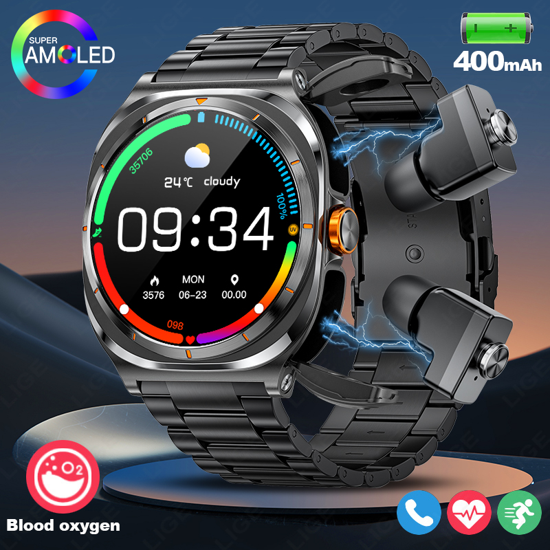 Smartwatch Watches Price - LIGE 2025 zegarek bezprzewodowe słuchawki 2