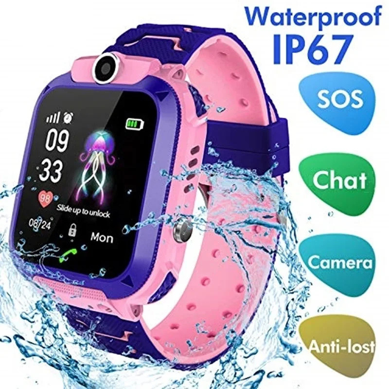 Smartwatch Watches Boys - 2G Inteligentny zegarek dla dzieci SOS