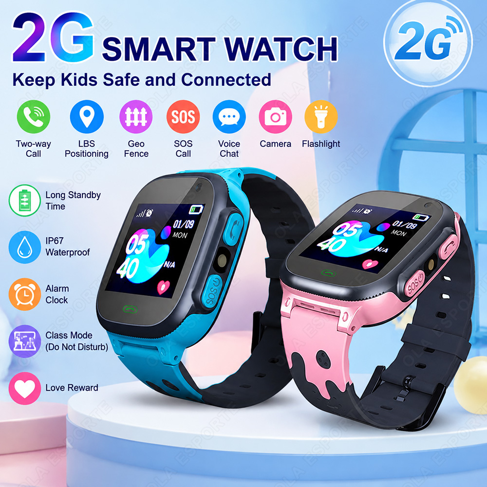 Smartwatch Watches For Kid Boy With Alarm - Nowy inteligentny zegarek dla dzieci z