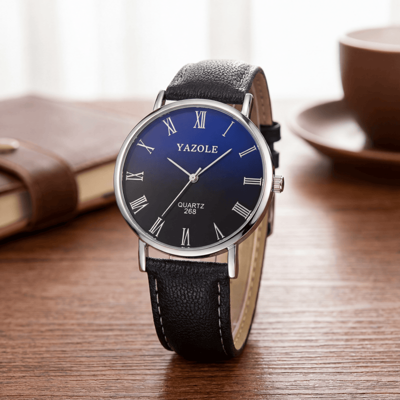 Smartwatch Watches For Men Brands - Zegarki kwarcowe YAZOLE dla mężczyzn, minimalistyczne,