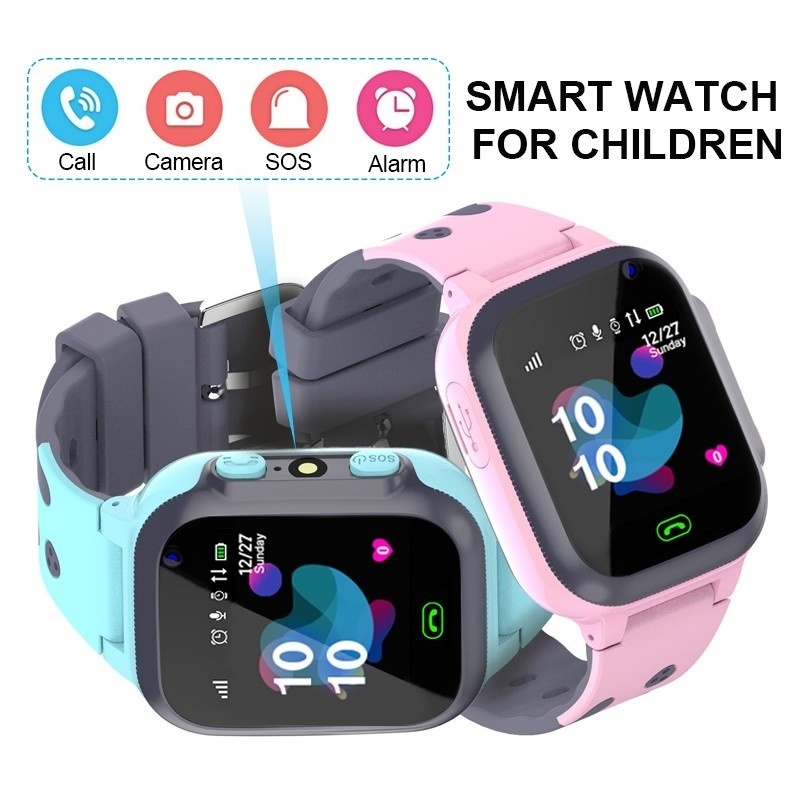 Smartwatch Watches For Kid Boy With Alarm - Inteligentny zegarek dla dzieci Wodoodporny smartwatch