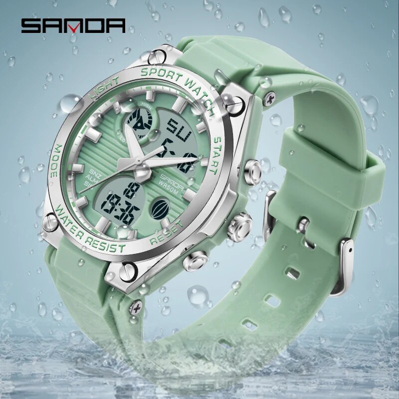 Minimalist Thin Watch - SANDA marka G Style LED cyfrowy