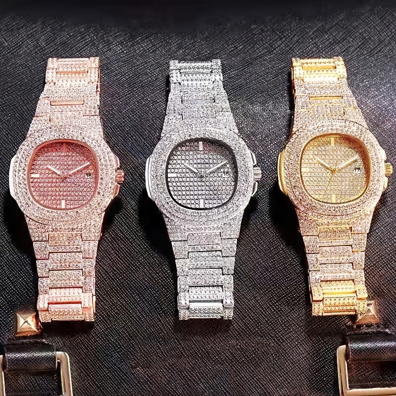 Minimalist Thin Watch - 1 szt. Popularny hip-hopowy pełny sztuczny