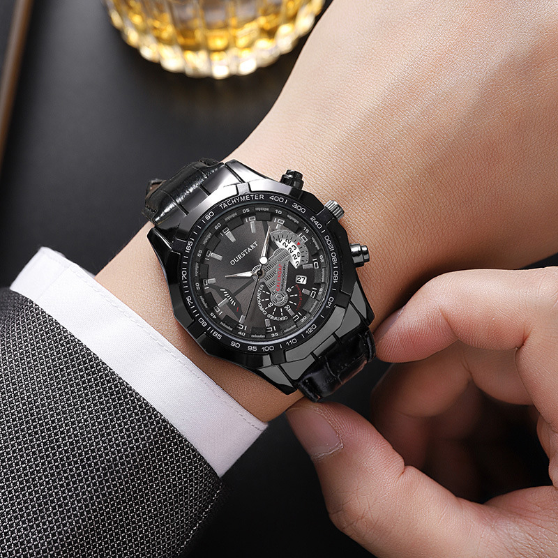 Smartwatch Watches Boys - Męskie zegarki kwarcowe z kalendarzem, klasyczny