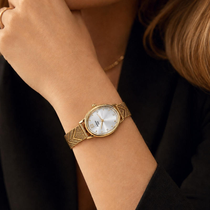 Mesh Stainless Strap - Luksusowe zegarki damskie topowych marek, modne