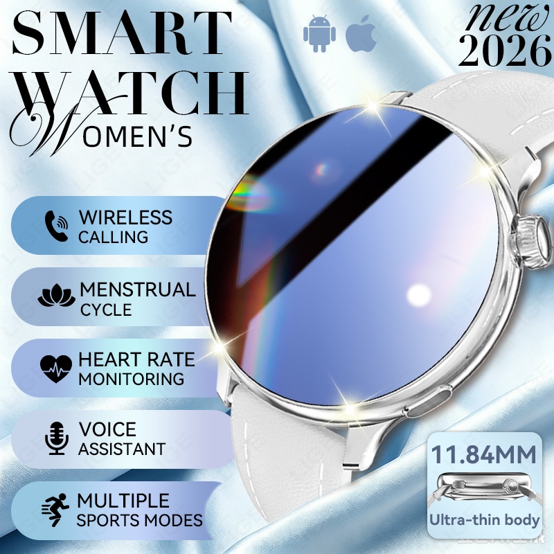 Smartwatch Luxury Watches For Women - LIGE Luksusowe Smartwatche Damskie z Ekranem