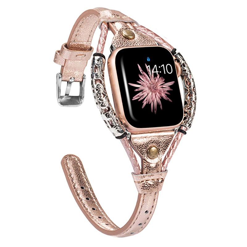 Smartwatch Luxury Watches For Women - Pasek z prawdziwej skóry do paska