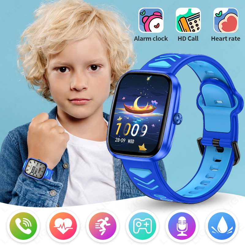 Smartwatch Watches For Kid Boy With Alarm - LIGE 2026 Smartwatch dla dzieci z