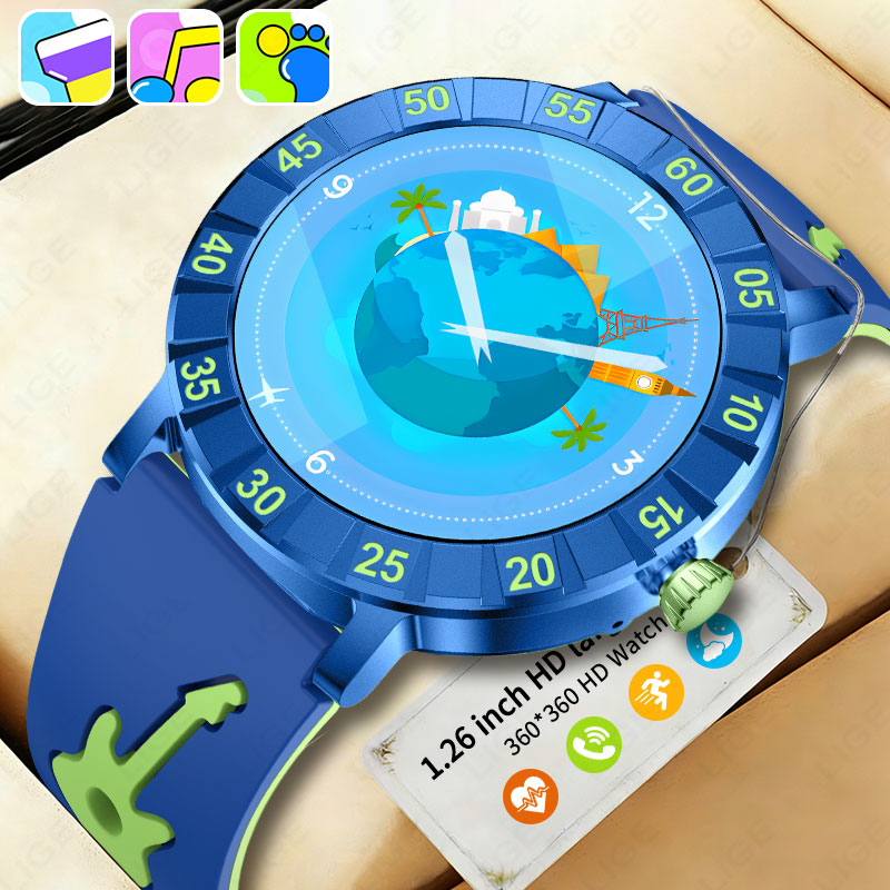Nowy smartwatch LIGE 2026 dla  – Smartwatch Watches For Kid Boy With Alarm recenzja i cena