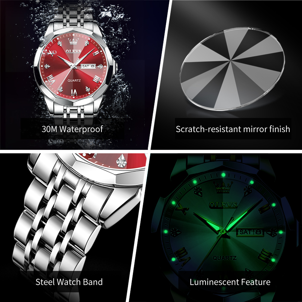 Oryginalny zegarek kwarcowy mę – Smartwatch Watches For Men Brands recenzja i cena
