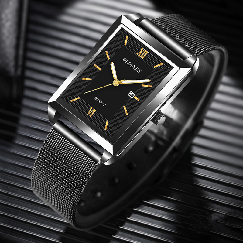 Męski kalendarz data sport i w – Mesh Stainless Strap recenzja i cena