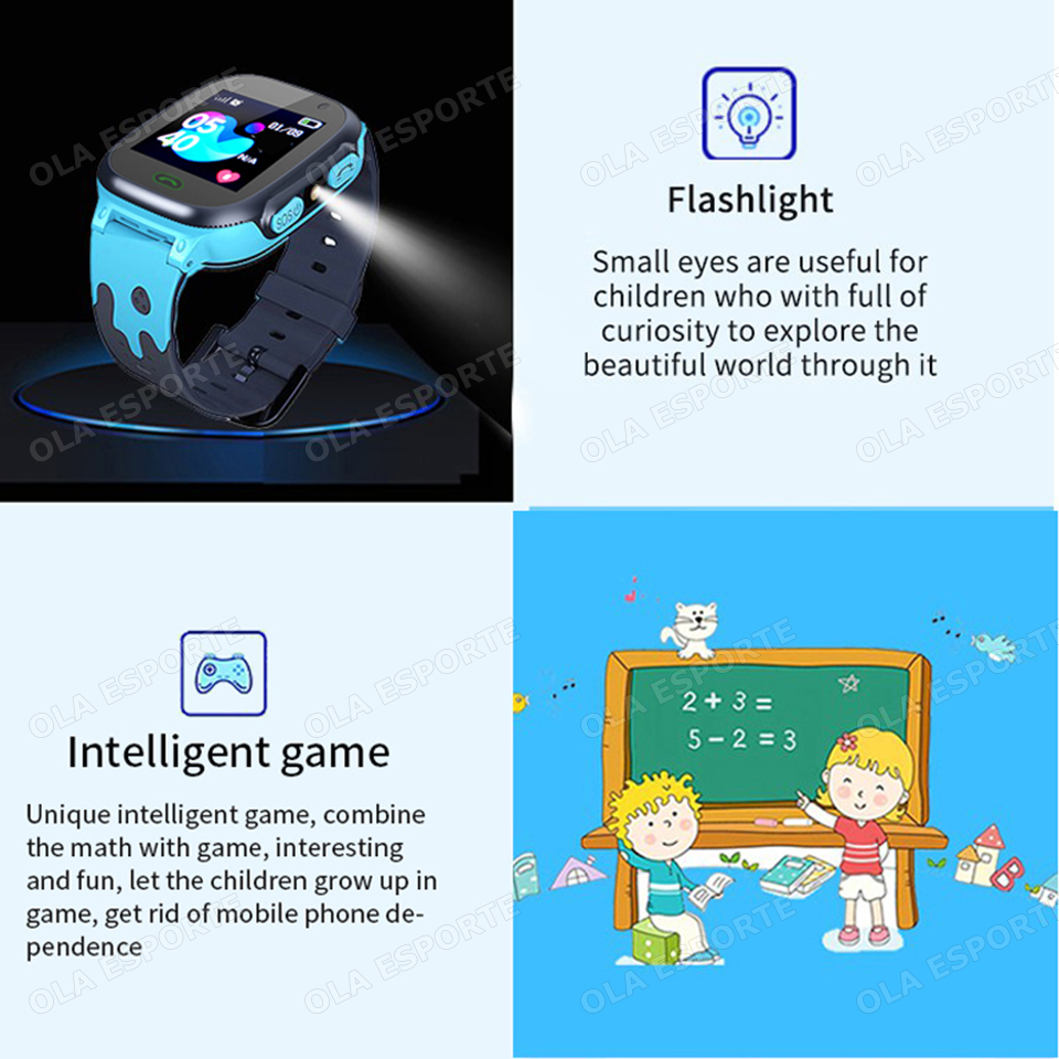 Nowy inteligentny zegarek dla  – Smartwatch Watches For Kid Boy With Alarm recenzja i cena