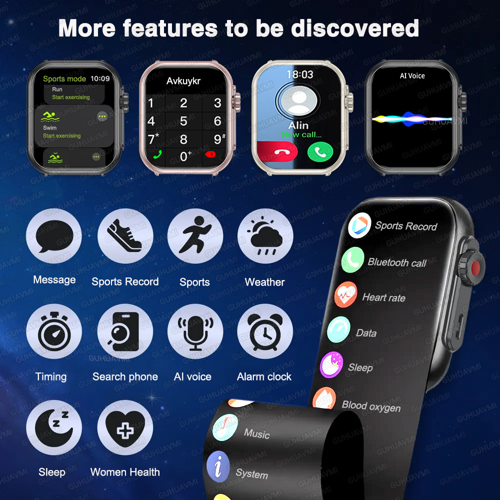 Dla IOS Watch Ultra 2 SE Mężcz – Smartwatch Branded Watches For Women recenzja i cena
