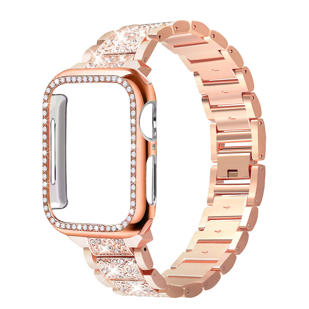 Etui + pasek do zegarka Apple  – Smartwatch Luxury Watches For Women recenzja i cena