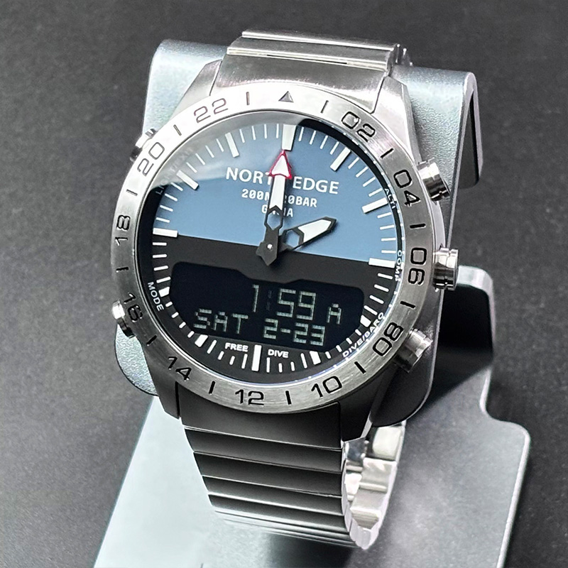 NORTH EDGE Męski Zegarek Nurko – Smartwatch Army Watches For Men recenzja i cena