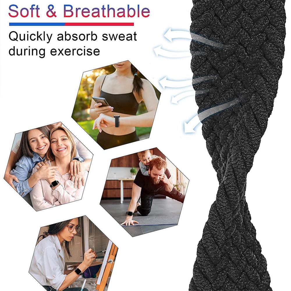 Braided Solo Loop For Apple wa – Smartwatch Watches Boys recenzja i cena