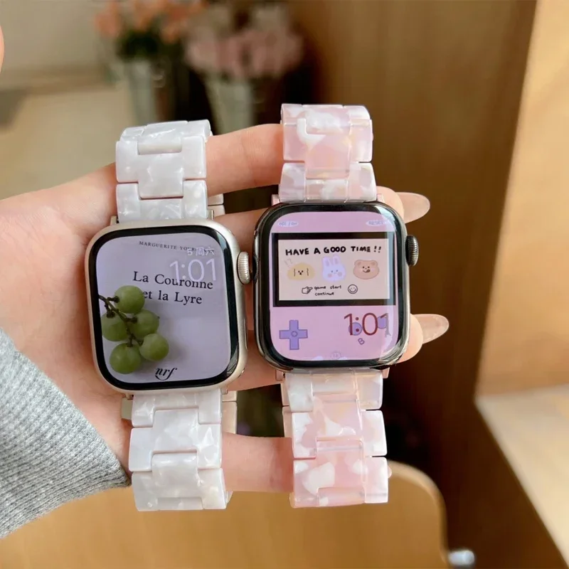 Luksusowy pasek z żywicy do Ap – Smartwatch Luxury Watches For Women recenzja i cena