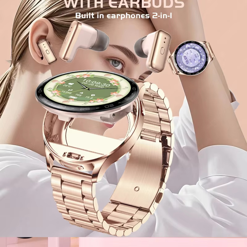 Słuchawki TWS 2w1 Smartwatch M – Smartwatch Luxury Watches For Women recenzja i cena