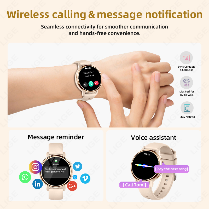 Smartwatch damski LIGE 2026, l – Smartwatch Luxury Watches For Women recenzja i cena