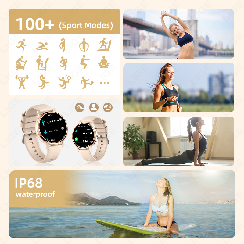 Smartwatch damski LIGE 2026, l – Smartwatch Luxury Watches For Women recenzja i cena