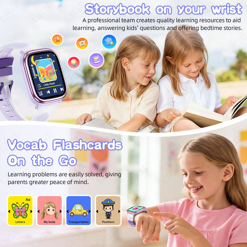 LIGE 2026 Nowy Smartwatch Eduk – Smartwatch Watches For Kid Boy With Alarm recenzja i cena