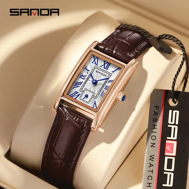 SANDA 1116 Nowa moda 2024 Eleg – Minimalist Thin Watch recenzja i cena