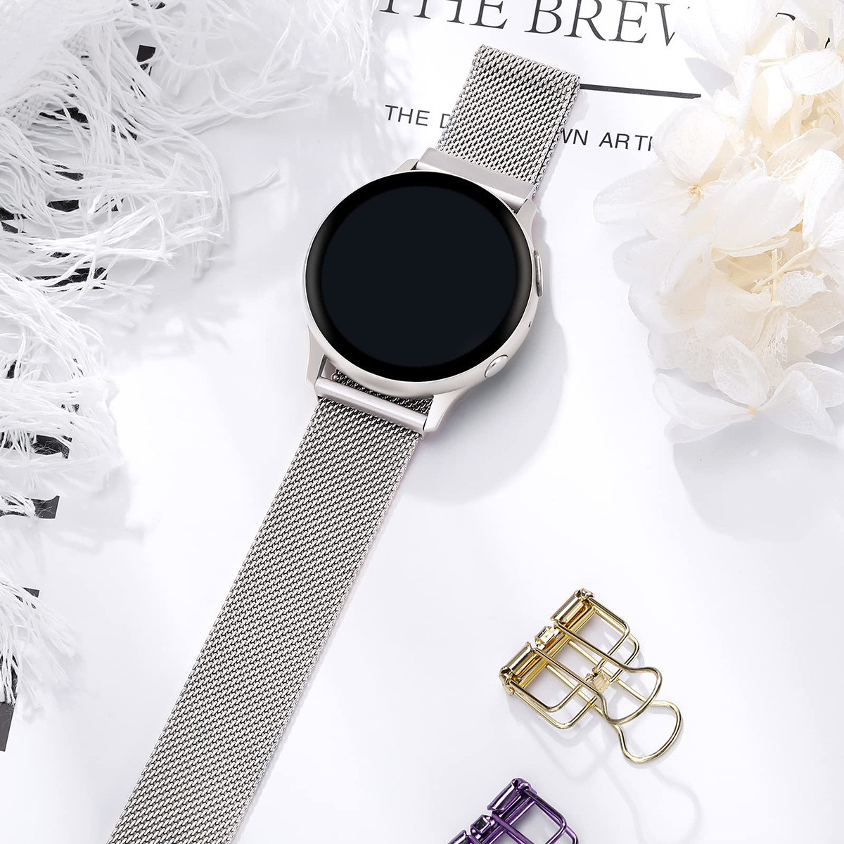 Modny pasek do zegarka Samsung – Smartwatch Luxury Watches For Women recenzja i cena