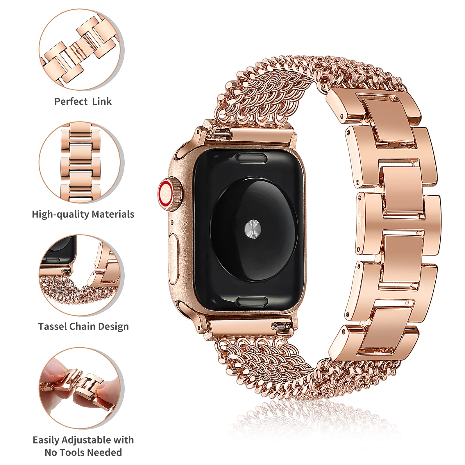 Pasek Starlight do zegarka App – Smartwatch Luxury Watches For Women recenzja i cena