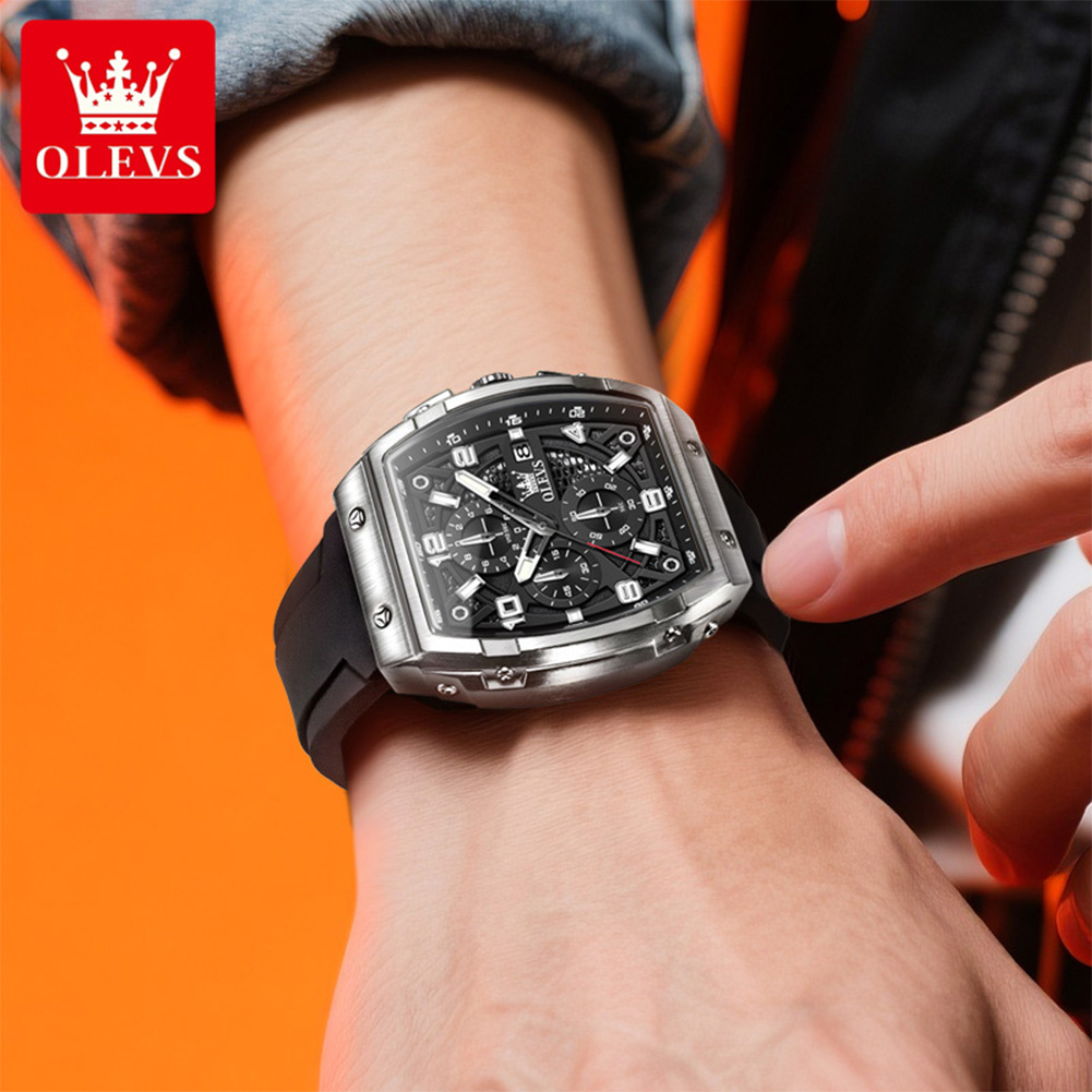 OLEVS Męskie Zegarki 2976 Luks – Smartwatch Watches For Men Brands recenzja i cena