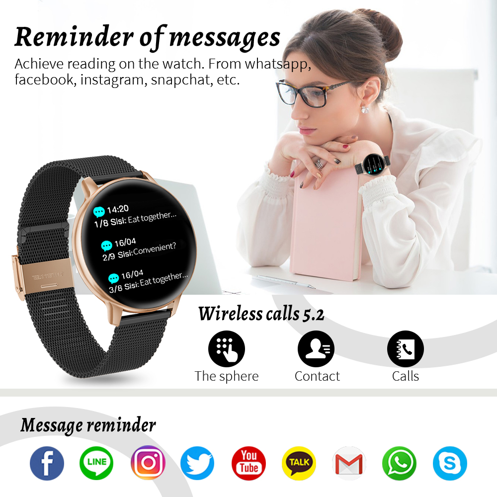Smartwatch FOXBOX Monitorowani – Smartwatch Luxury Watches For Women recenzja i cena