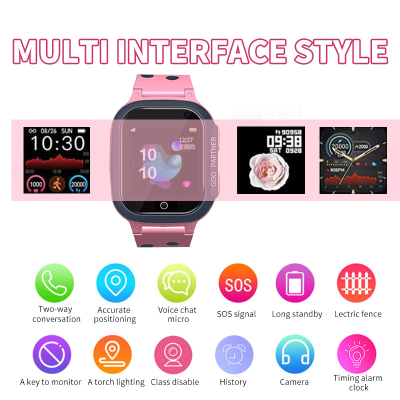 Inteligentny zegarek dla dziec – Smartwatch Watches For Kid Boy With Alarm recenzja i cena