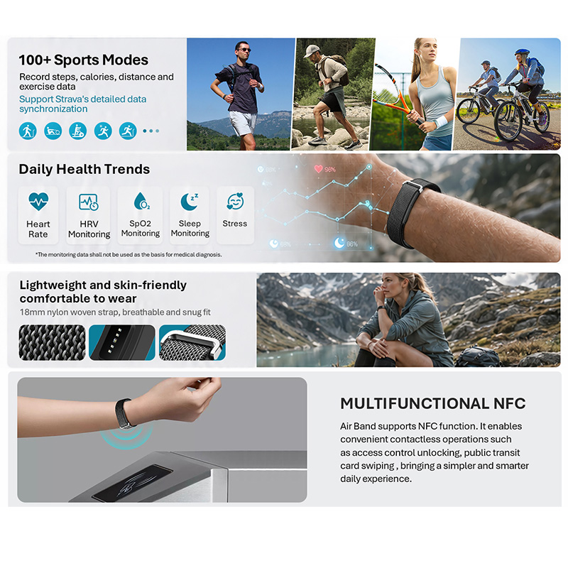 Inteligentna opaska VALDUS Air – Smartwatch Watches Price recenzja i cena
