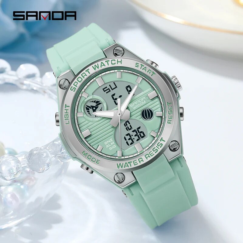 SANDA marka G Style LED cyfrow – Minimalist Thin Watch recenzja i cena