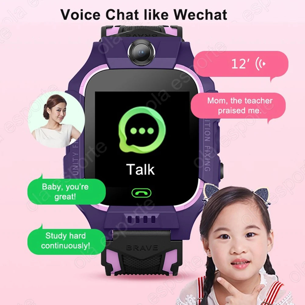 Inteligentny zegarek dla dziec – Smartwatch Watches For Kid Boy With Alarm recenzja i cena