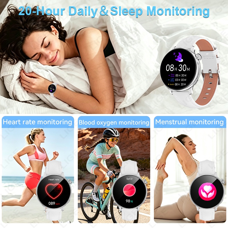 LIGE Luksusowe Smartwatche Dam – Smartwatch Luxury Watches For Women recenzja i cena