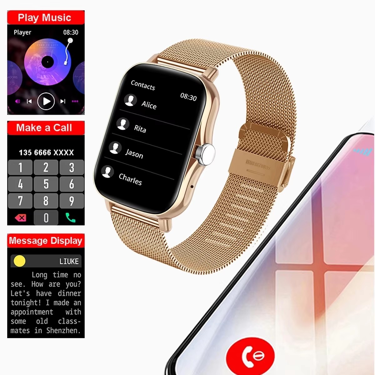 Nowy wielofunkcyjny smartwatch – Smartwatch Watches Price recenzja i cena