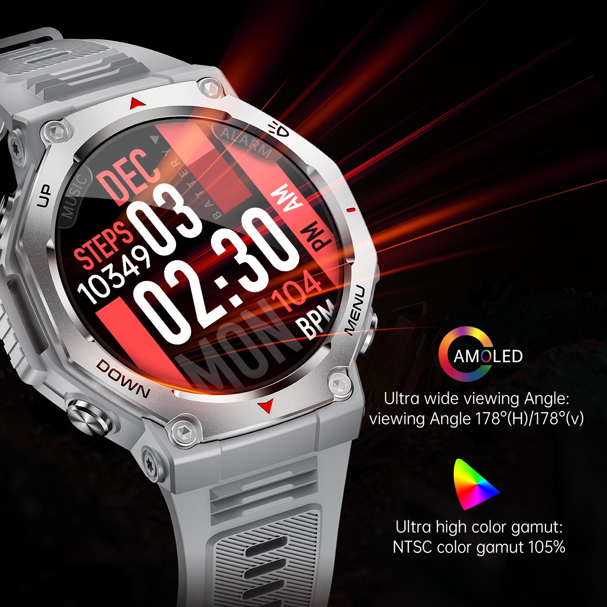 Inteligentny zegarek VWAR T-Re – Watch Vs Amazfit recenzja i cena
