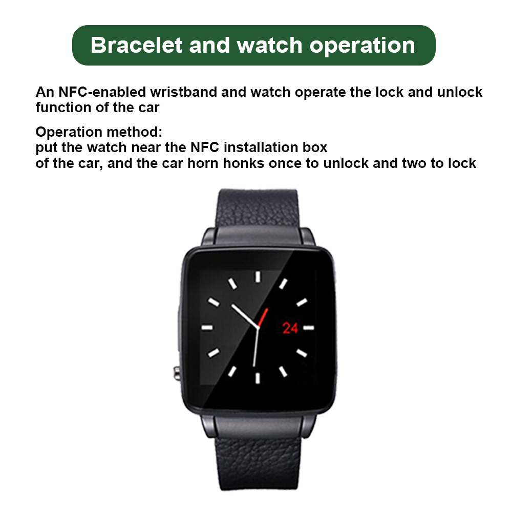 Zegarek z NFC do telefonu komó – Smartwatch Phone Watches recenzja i cena