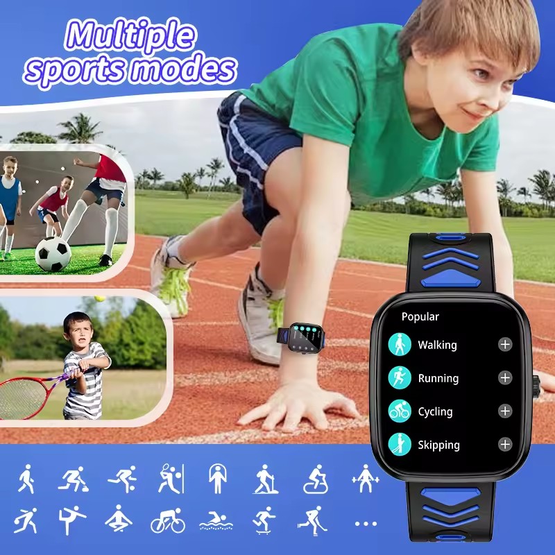 Dziecięcy Chłopięcy Dziewczęcy – Smartwatch Watches For Kid Boy With Alarm recenzja i cena