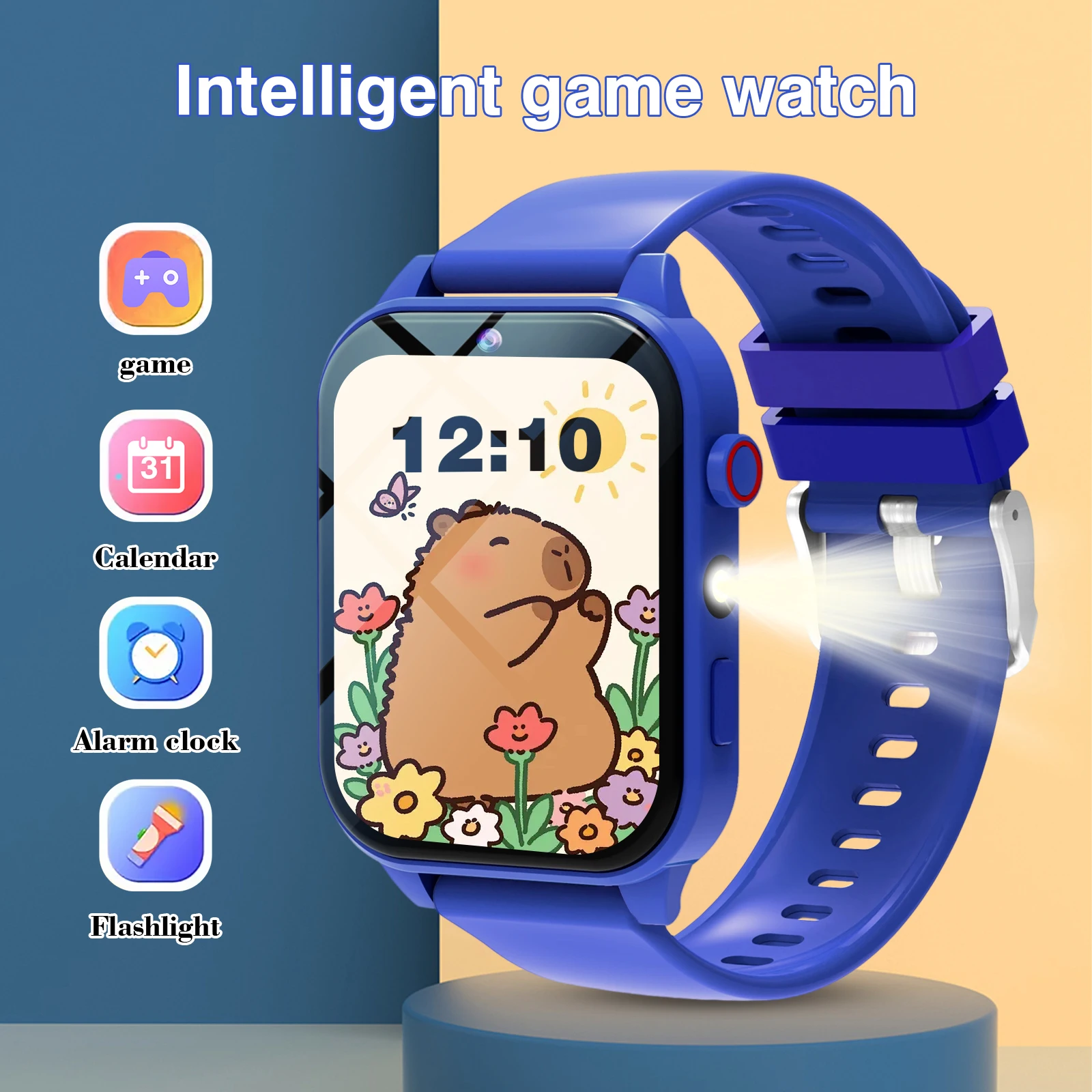 Smartwatch dla dzieci 18 gier  – Smartwatch Watches For Kid Boy With Alarm recenzja i cena