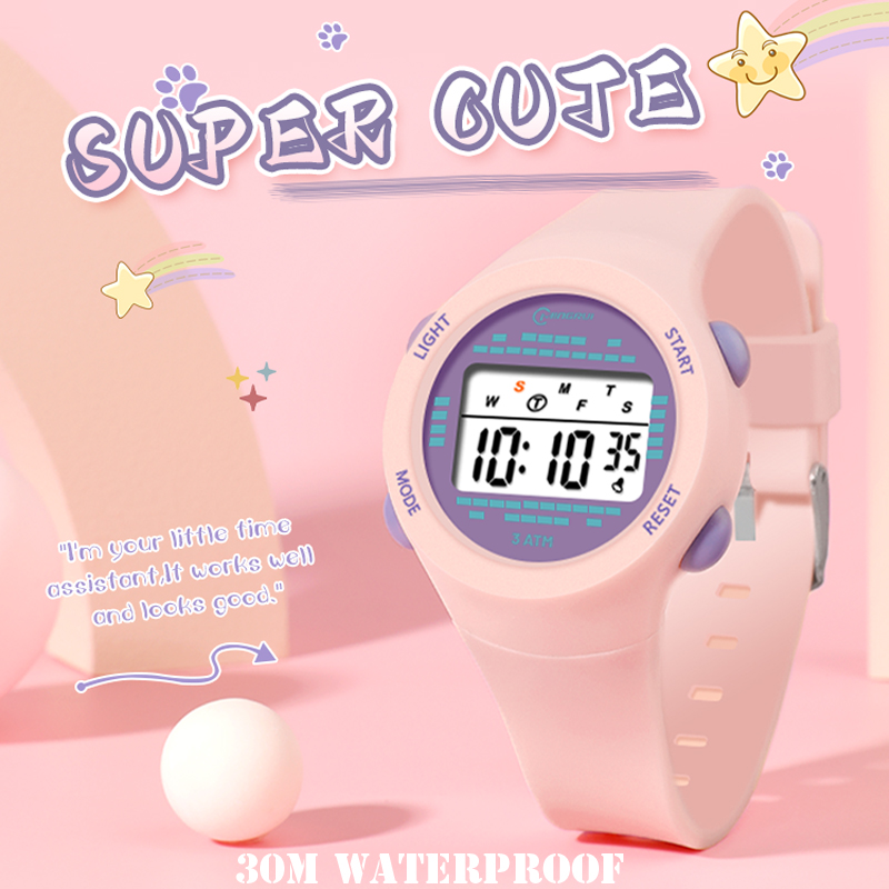 Elektroniczny zegarek dla dzie – Smartwatch Watches For Kid Boy With Alarm recenzja i cena