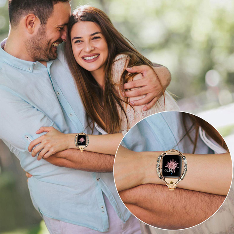 Pasek z prawdziwej skóry do pa – Smartwatch Luxury Watches For Women recenzja i cena