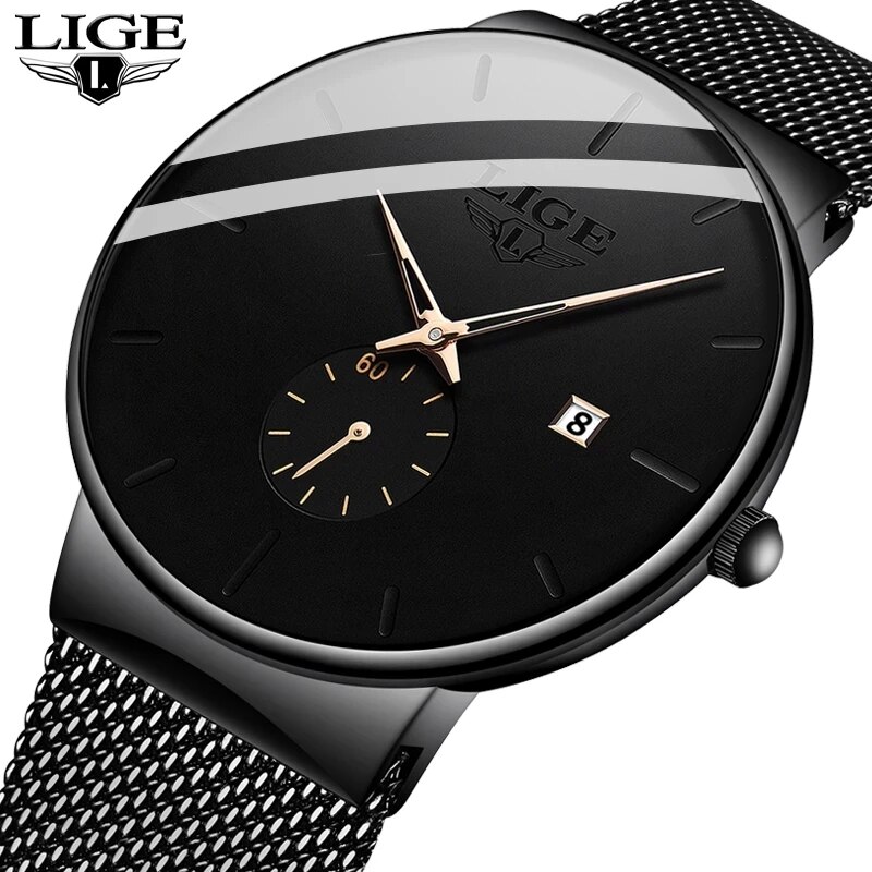 LIGE modne męskie zegarki Top  – Smartwatch Watches For Men Brands recenzja i cena