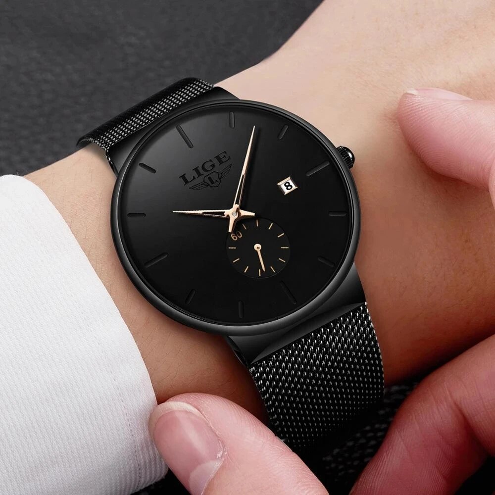 LIGE modne męskie zegarki Top  – Smartwatch Watches For Men Brands recenzja i cena