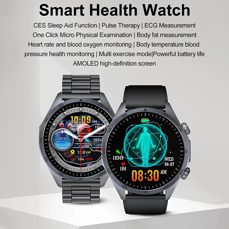 NOWY Smartwatch CES Sleep Aid  – Smartwatch Online Watches For Men recenzja i cena