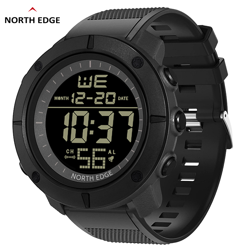 NORTH EDGE męskie zegarki cyfr – Smartwatch Army Watches For Men recenzja i cena
