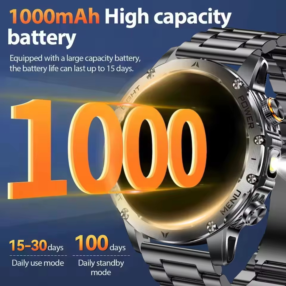 2025Nowy Zewnętrzny Wojskowy S – Smartwatch Military Watches For Men recenzja i cena