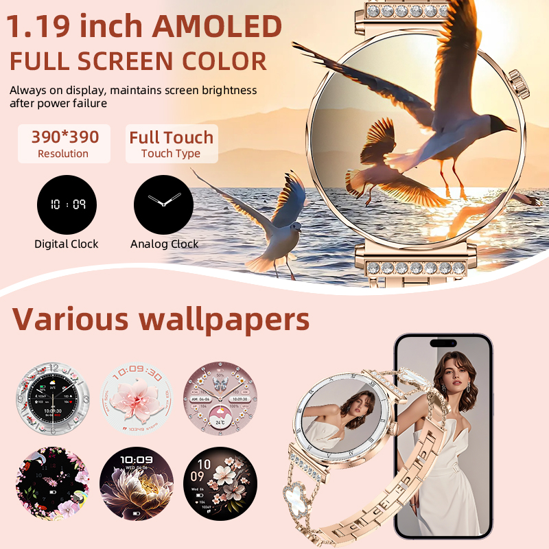 LIGE Luksusowy Smartwatch Dams – Smartwatch Luxury Watches For Women recenzja i cena