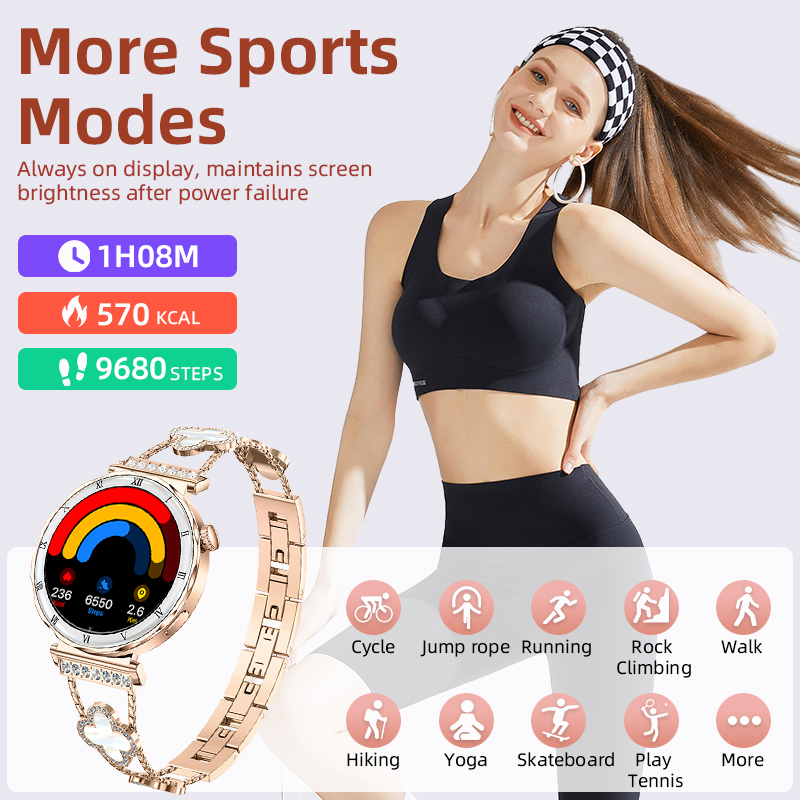 LIGE Luksusowy Smartwatch Dams – Smartwatch Luxury Watches For Women recenzja i cena