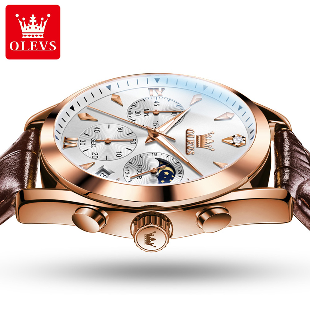 OLEVS Brand New modny zegarek  – Smartwatch Watches For Men Brands recenzja i cena